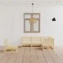 Juego de muebles de jardín 5 piezas madera maciza de pino de , Conjuntos de jardín - Ref: Foro24-3075574, Precio: 277,63 €, D...