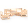 Gartenmöbel-Set 5-teilig aus massivem Kiefernholz von , Gartensets - Ref: Foro24-3075574, Preis: 277,63 €, Rabatt: %