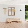 Garden furniture set 6 pieces solid pine wood by , Garden sets - Ref: Foro24-3076064, Price: 341,00 €, Discount: %