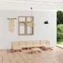 Gartenmöbel-Set 8-teilig aus massivem Kiefernholz von , Gartensets - Ref: Foro24-3076079, Preis: 421,84 €, Rabatt: %