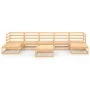 Gartenmöbel-Set 8-teilig aus massivem Kiefernholz von , Gartensets - Ref: Foro24-3076079, Preis: 421,84 €, Rabatt: %