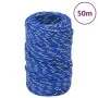 Blaues Polypropylen-Bootsseil 2 mm 50 m von , Seile und Metallschnüre - Ref: Foro24-152424, Preis: 10,54 €, Rabatt: %