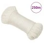 White polypropylene work rope 8 mm 250 m by , Ropes and metal cords - Ref: Foro24-153048, Price: 54,98 €, Discount: %