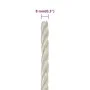 White polypropylene work rope 8 mm 250 m by , Ropes and metal cords - Ref: Foro24-153048, Price: 54,98 €, Discount: %