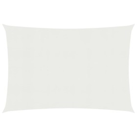 Sail awning HDPE white 160 g/m² 2x3.5 m by , Umbrellas - Ref: Foro24-311228, Price: 26,05 €, Discount: %