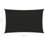 Sail awning HDPE black 160 g/m² 4x6 m by , Umbrellas - Ref: Foro24-311739, Price: 57,93 €, Discount: %