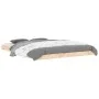 Bettgestell aus massivem Kiefernholz, 135 x 190 cm von , Betten und Lattenroste - Ref: Foro24-823469, Preis: 97,27 €, Rabatt: %