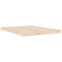Solid pine wood bed frame 135x190 cm by , Beds and slatted bases - Ref: Foro24-823469, Price: 103,12 €, Discount: %