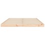 Solid pine wood bed frame 135x190 cm by , Beds and slatted bases - Ref: Foro24-823469, Price: 103,12 €, Discount: %