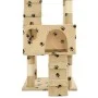 Kratzbaum aus Sisal für Katzen, 170 cm, beige Drucke von , Katzenmöbel - Ref: Foro24-170615, Preis: 112,43 €, Rabatt: %
