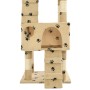 Kratzbaum aus Sisal für Katzen, 170 cm, beige Drucke von , Katzenmöbel - Ref: Foro24-170615, Preis: 114,83 €, Rabatt: %