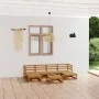 Gartenmöbel-Set 7-teilig aus massivem Kiefernholz von , Gartensets - Ref: Foro24-3076072, Preis: 466,03 €, Rabatt: %
