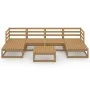 Gartenmöbel-Set 7-teilig aus massivem Kiefernholz von , Gartensets - Ref: Foro24-3076072, Preis: 466,03 €, Rabatt: %