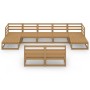 Gartenmöbel-Set 9-teilig aus massivem Kiefernholz von , Gartensets - Ref: Foro24-3076087, Preis: 616,30 €, Rabatt: %