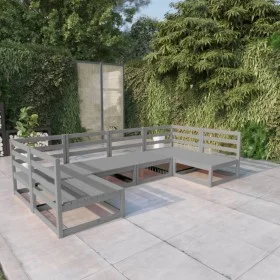 Juego de muebles de jardín 6 piezas madera maciza de pino de , Conjuntos de jardín - Ref: Foro24-3076121, Precio: 428,18 €, D...