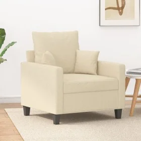 Cremefarbener Stoffsessel 60 cm von , Sofas - Ref: Foro24-359253, Preis: 155,17 €, Rabatt: %