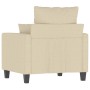 Cream fabric armchair 60 cm by , Sofas - Ref: Foro24-359253, Price: 157,68 €, Discount: %