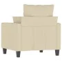 Cream fabric armchair 60 cm by , Sofas - Ref: Foro24-359253, Price: 155,17 €, Discount: %