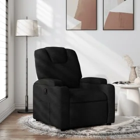 Black fabric recliner by , Armchairs - Ref: Foro24-372367, Price: 202,76 €, Discount: %