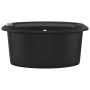 Küchenspüle aus Granit mit einer schwarzen ovalen Schüssel von vidaXL, Sinkt - Ref: Foro24-142958, Preis: 186,56 €, Rabatt: %