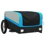 Remolque para bicicleta hierro negro y azul 30 kg de , Remolques para bicicletas - Ref: Foro24-94037, Precio: 78,58 €, Descue...