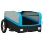 Remolque para bicicleta hierro negro y azul 30 kg de , Remolques para bicicletas - Ref: Foro24-94037, Precio: 78,58 €, Descue...