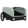 Fahrradanhänger aus schwarzem und grauem Eisen, 30 kg von , Fahrradanhänger - Ref: Foro24-94035, Preis: 84,42 €, Rabatt: %