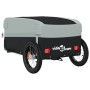 Fahrradanhänger aus schwarzem und grauem Eisen, 30 kg von , Fahrradanhänger - Ref: Foro24-94035, Preis: 86,52 €, Rabatt: %