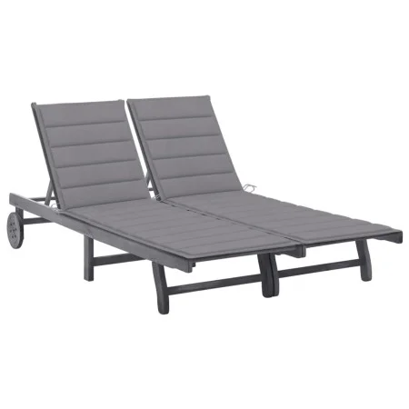 Gartenliege für 2 Personen und Kissen massives Akazienholz von , Liegen - Ref: Foro24-3061390, Preis: 389,61 €, Rabatt: %