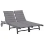 Gartenliege für 2 Personen und Kissen massives Akazienholz von , Liegen - Ref: Foro24-3061390, Preis: 389,61 €, Rabatt: %