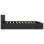 Hydraulic canapé bed with LED dark gray fabric 180x200 cm by , Beds and slatted bases - Ref: Foro24-285575, Price: 369,23 €, ...