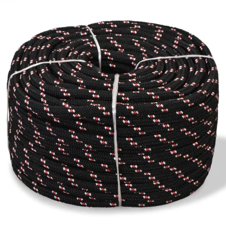 Polypropylen-Marineseil 10 mm 50 m schwarz von vidaXL, Seile und Metallschnüre - Ref: Foro24-91286, Preis: 23,14 €, Rabatt: %