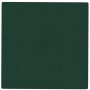 Paneles de pared 12 uds tela verde oscuro 30x30 cm 1,08m²