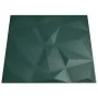 24 units of green diamond XPS wall panels 50x50 cm 6 m² by , Wall covering - Ref: Foro24-356929, Price: 72,50 €, Discount: %