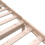 Estructura de cama madera maciza de pino 100x200 cm