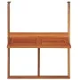 Hanging balcony table solid acacia wood 64.5x44x80 cm by vidaXL, Garden tables - Ref: Foro24-44118, Price: 54,45 €, Discount: %