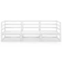 3-Sitzer-Gartensofa aus weißem Kiefernholz von , Outdoor-Sofas - Ref: Foro24-3075320, Preis: 204,43 €, Rabatt: %
