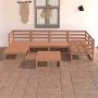 Gartenmöbel 7 Stück honigbraunes massives Kiefernholz von , Gartensets - Ref: Foro24-3075692, Preis: 473,26 €, Rabatt: %