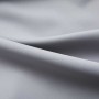 Cortinas opacas con ganchos 2 unidades gris 140x175 cm
