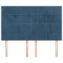 Kopfteile 4 Einheiten dunkelblauer Samt 72x5x78/88 cm von , Kopf- und Fußteile - Ref: Foro24-3116384, Preis: 76,69 €, Rabatt: %