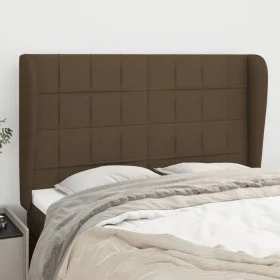 Headboard with light gray fabric ears 147x23x118/128 cm by , Headboards and footboards - Ref: Foro24-3117957, Price: 124,82 €...