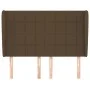 Headboard with light gray fabric ears 147x23x118/128 cm by , Headboards and footboards - Ref: Foro24-3117957, Price: 124,82 €...