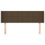 Kopfteil aus dunkelgrauem Stoff, 147 x 16 x 78/88 cm von , Kopf- und Fußteile - Ref: Foro24-3118769, Preis: 68,47 €, Rabatt: %