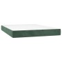 Boxspringbett mit dunkelgrüner Samtmatratze 140x190 cm von , Betten und Lattenroste - Ref: Foro24-3132678, Preis: 514,42 €, R...