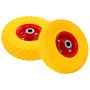 Wheelbarrow wheels 4 pcs Solid PU 3.00-4 (245x82) by vidaXL, Hoists, cranes and carts - Ref: Foro24-142974, Price: 63,63 €, D...