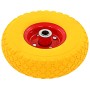 Wheelbarrow wheels 4 pcs Solid PU 3.00-4 (245x82) by vidaXL, Hoists, cranes and carts - Ref: Foro24-142974, Price: 63,63 €, D...