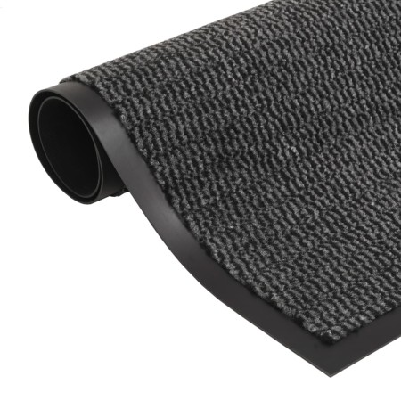 Rechteckige geknotete Eingangsmatte 80x120 cm anthrazit von vidaXL, Fußmatten - Ref: Foro24-132710, Preis: 30,47 €, Rabatt: %