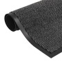 Rechteckige geknotete Eingangsmatte 80x120 cm anthrazit von vidaXL, Fußmatten - Ref: Foro24-132710, Preis: 30,47 €, Rabatt: %