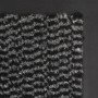 Rectangular knotted entrance mat 80x120 cm anthracite by vidaXL, Doormats - Ref: Foro24-132710, Price: 30,47 €, Discount: %