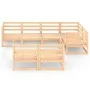 Juego de muebles de jardín 7 piezas madera maciza de pino de , Conjuntos de jardín - Ref: Foro24-3075644, Precio: 372,39 €, D...